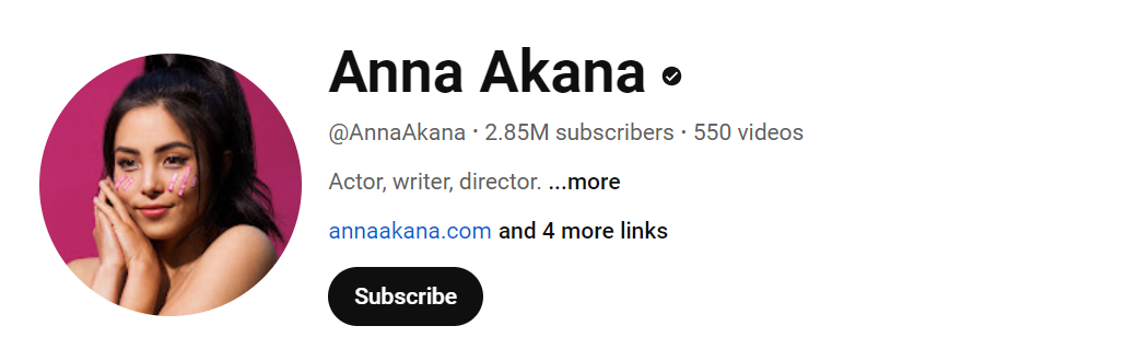 89. Anna Akana Social Media Influencer Profile Image 89. Anna Akana social media influencer portrait