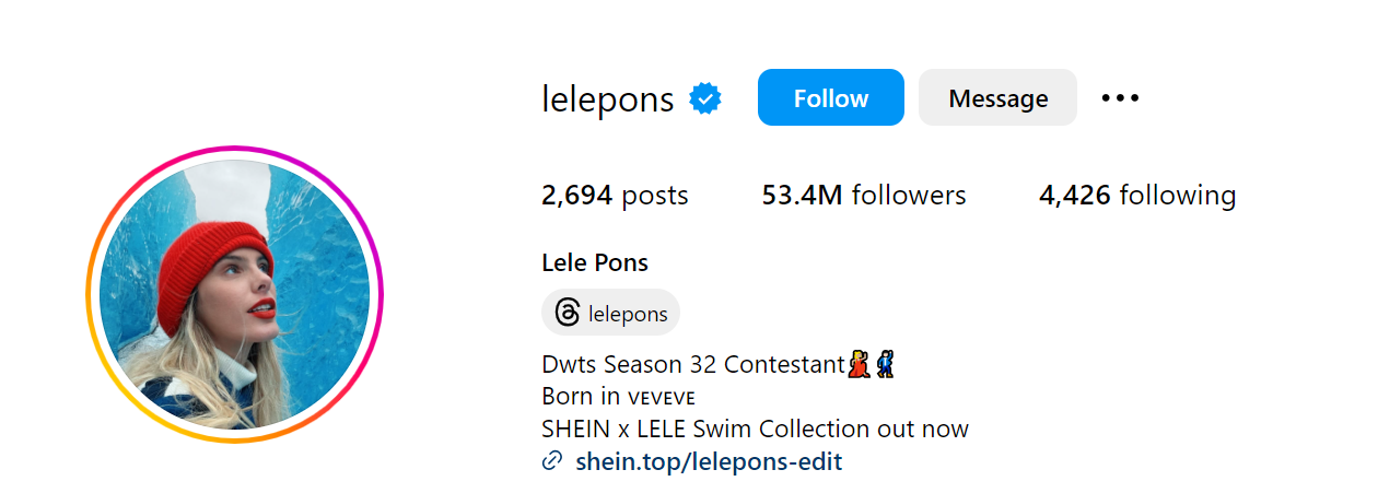 Lele Pons Social Media Influencer Profile Image Lele Pons social media influencer portrait