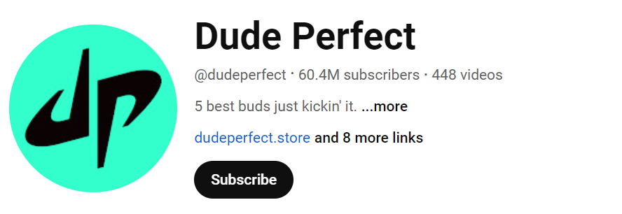 64. Dude Perfect Social Media Influencer Profile Image 64. Dude Perfect social media influencer portrait