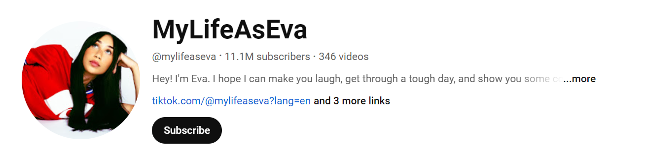 41. Eva Gutowski Social Media Influencer Profile Image 41. Eva Gutowski social media influencer portrait