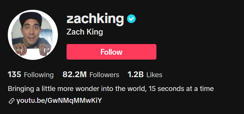 Zach King Social Media Influencer Profile Image Zach King social media influencer portrait