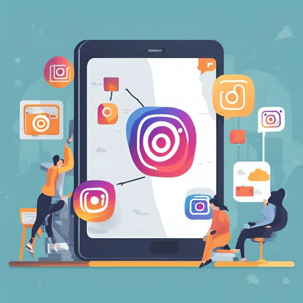 Graph showing Instagram daily and monthly active users in 2025 globally